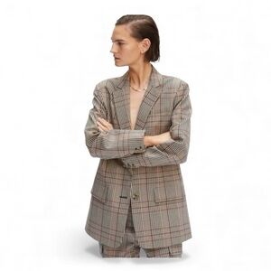Thakoon Oversized Plaid Blazer – NWOT – Size 4